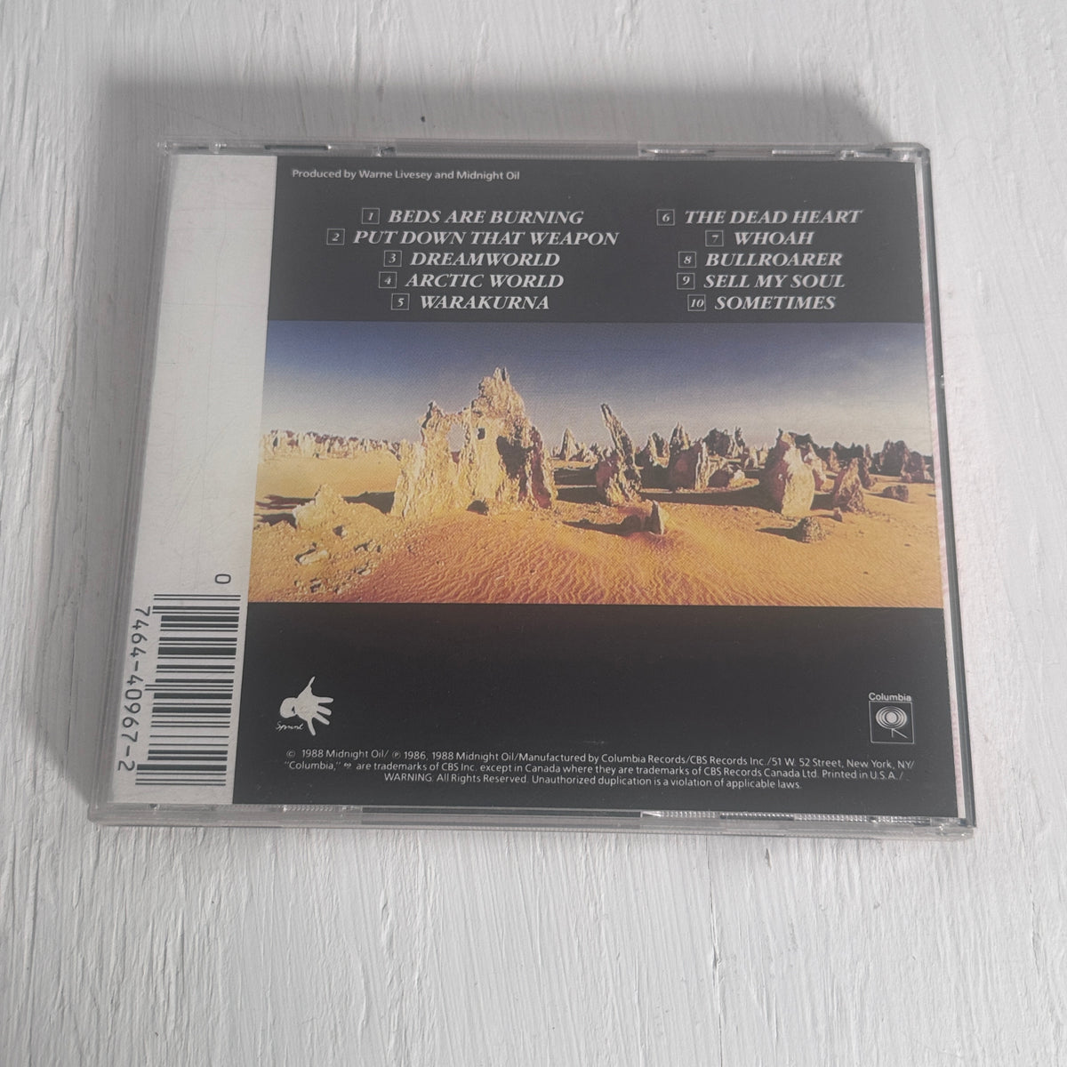 Midnight Oil - Diesel And Dust