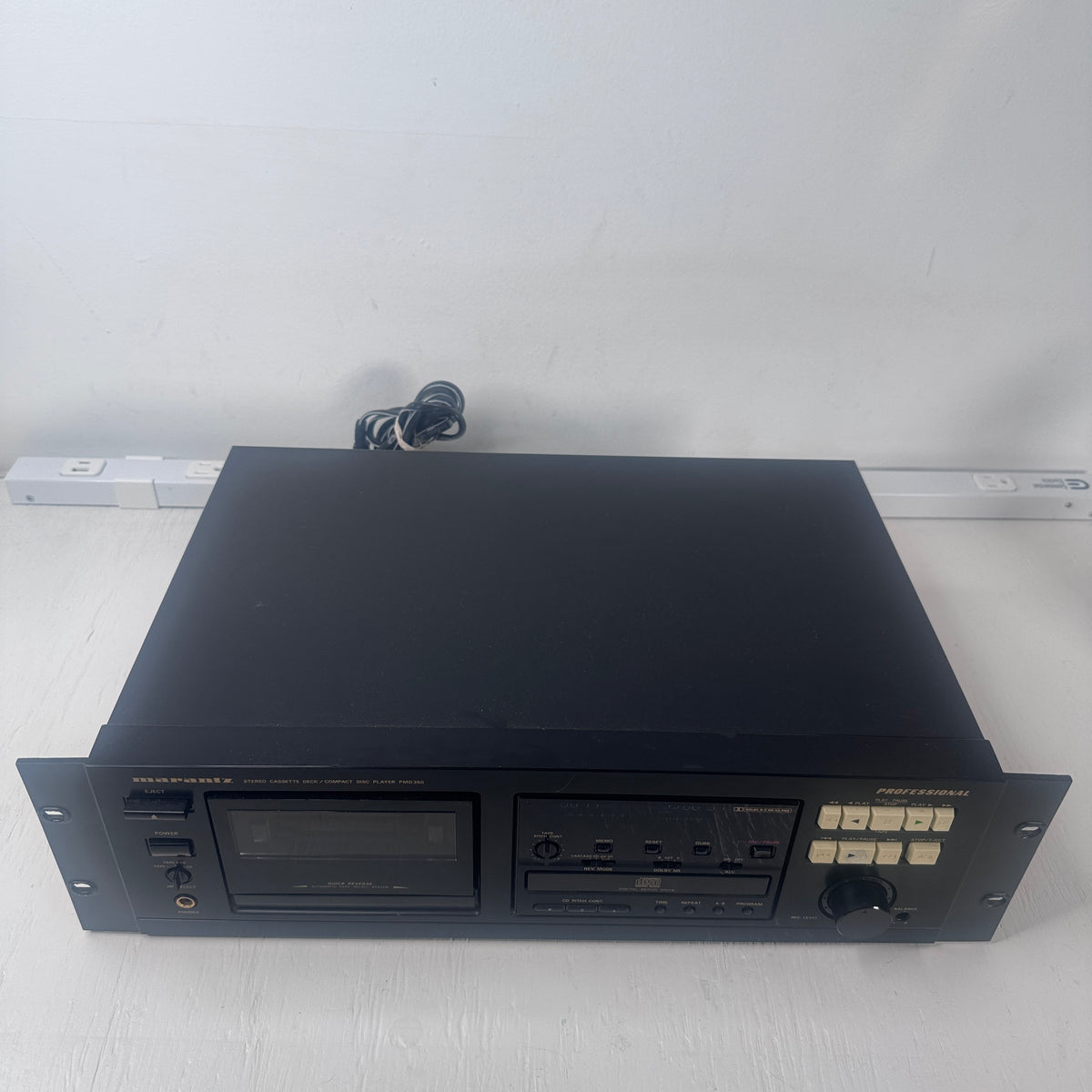 Marantz PMD350 Professional CD Player & Cassette Deck