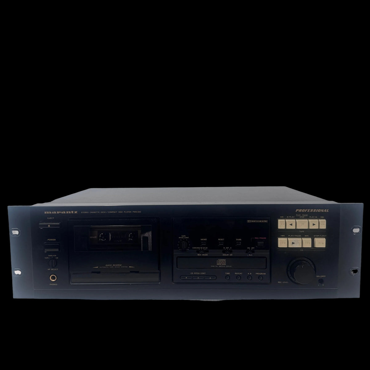 Marantz PMD350 Professional CD Player & Cassette Deck