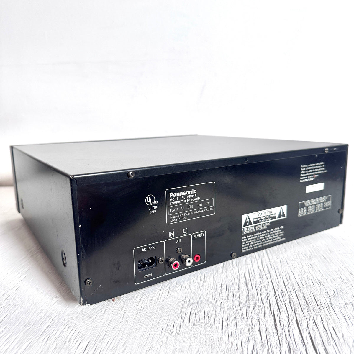 Panasonic Compact CD/Disc Player SL-PD349