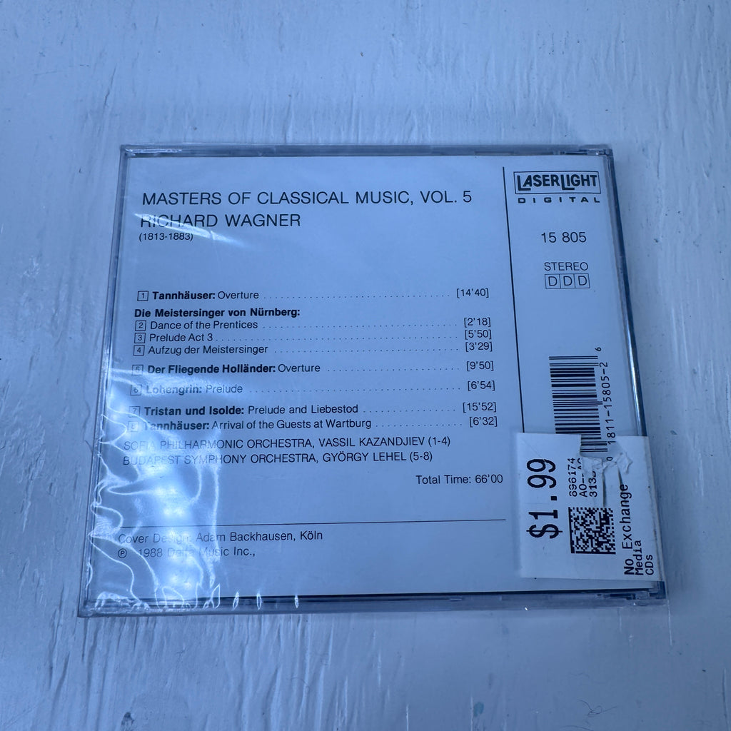 Richard Wagner – Masters of Classical Music, Vol. 5