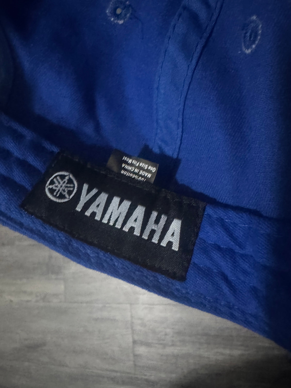 Blue Yamaha Hat - One Size Fits Most