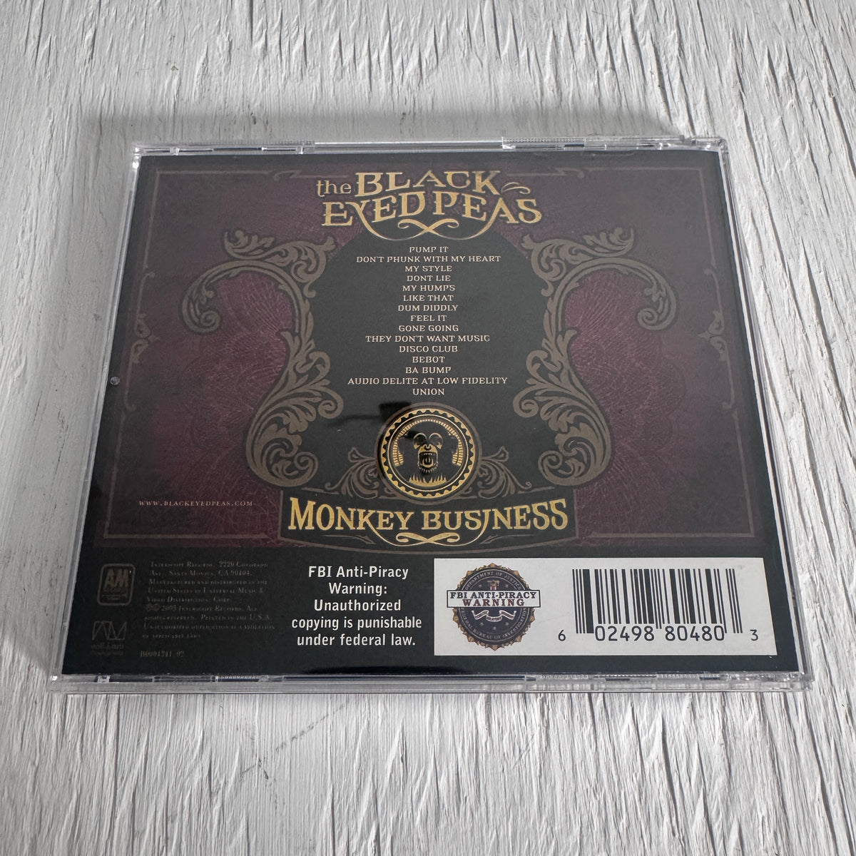 The Black Eyed Peas - Monkey Business