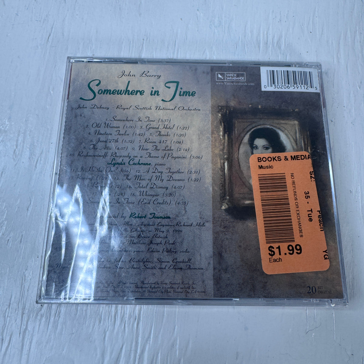 John Barry – Somewhere in Time