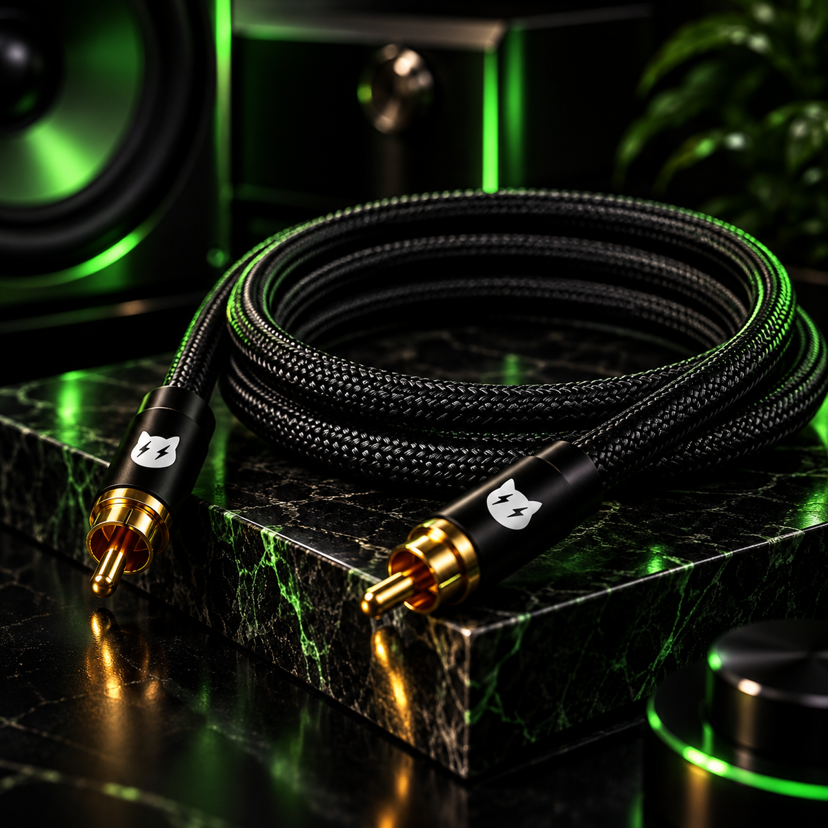 Big Cat Audio RCA Interconnect Cables