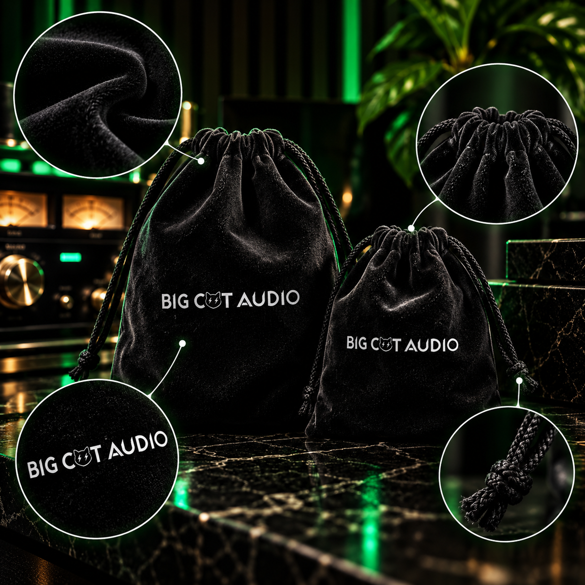 Big Cat Audio Premium RCA Interconnect Cables