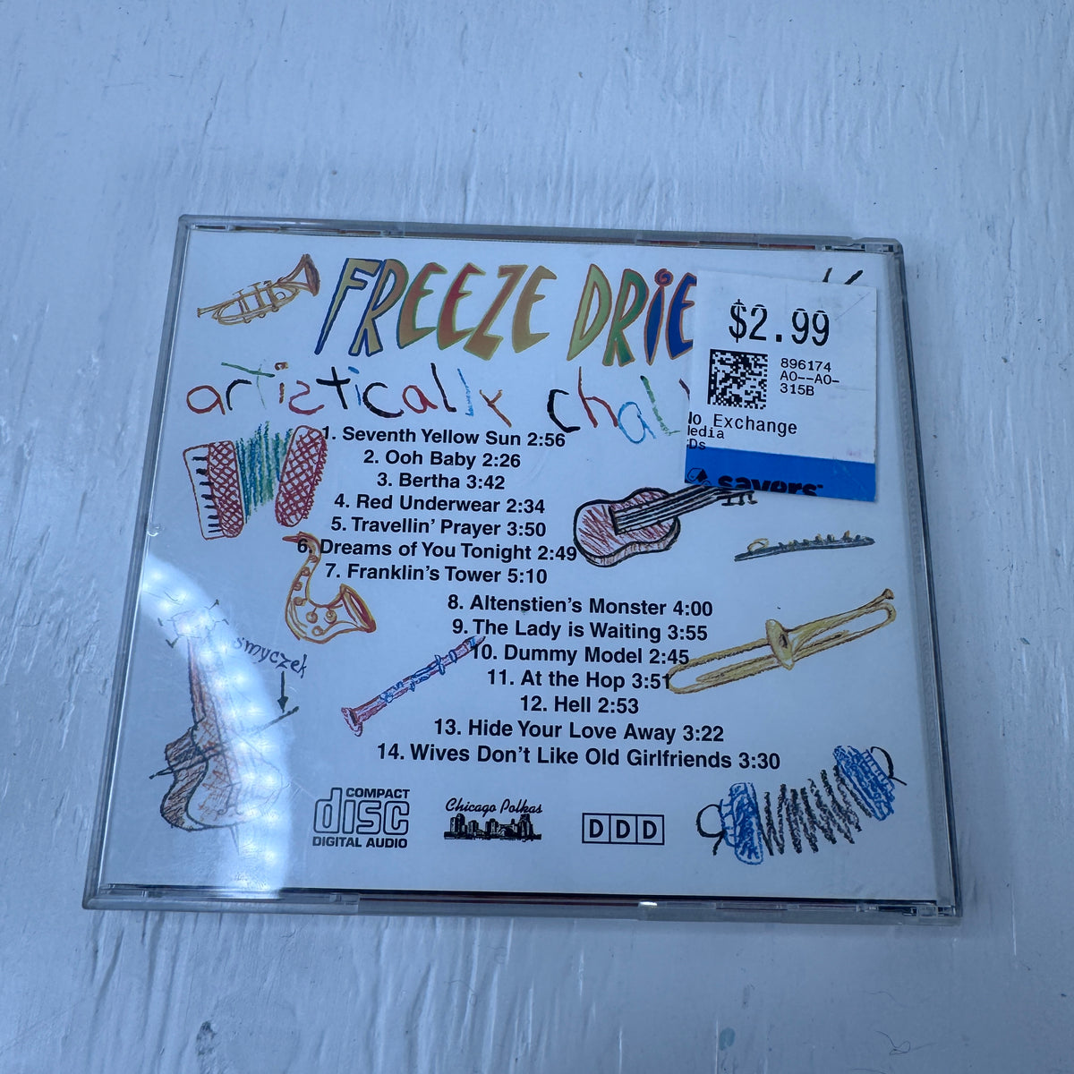 Freeze Dried – Artistically Challenged