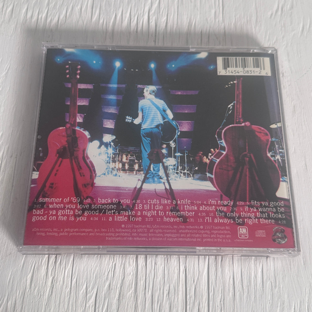 Bryan Adams - MTV Unplugged