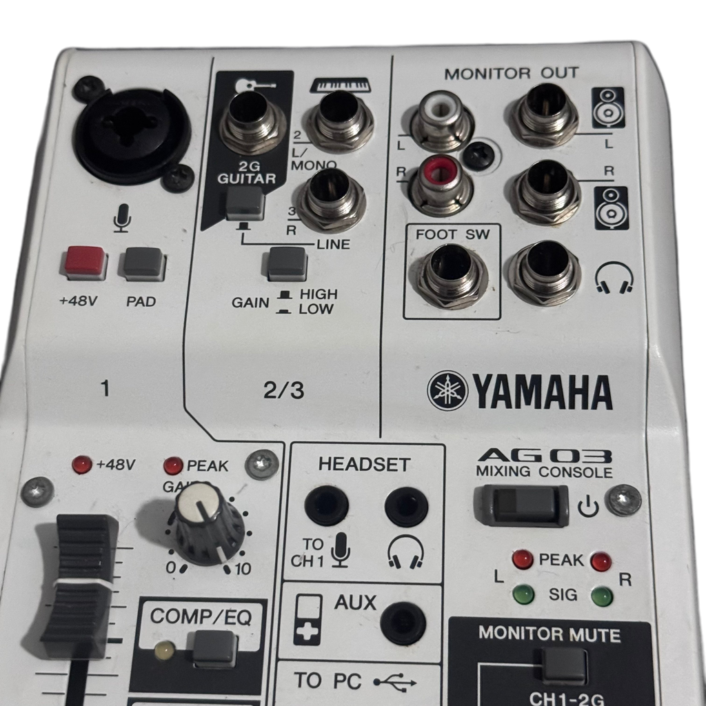 Yamaha Corporation AG03 Mixing Console / Board - Excellent Condition